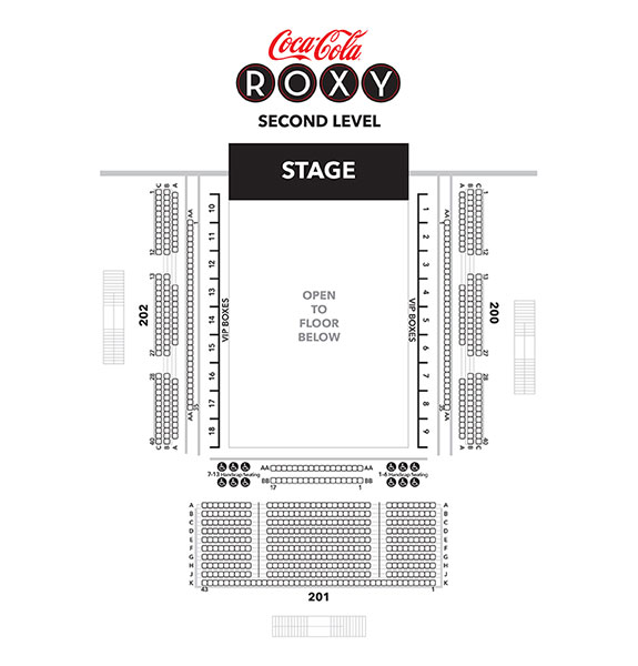 Coca Cola Theater Seating Chart