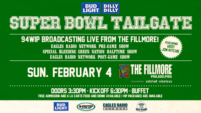 Bud Light Dilly Dilly Super Bowl Tailgate: Featuring WIP Eagles