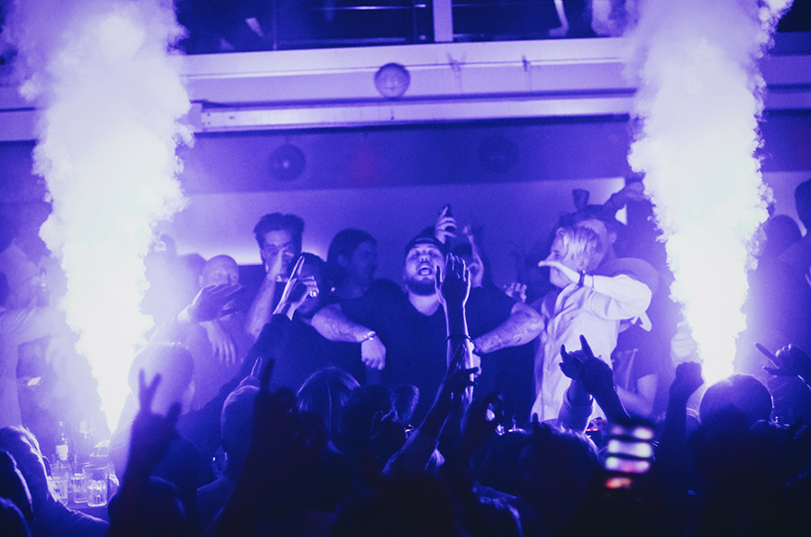 Dudes at Night Club Party 3A