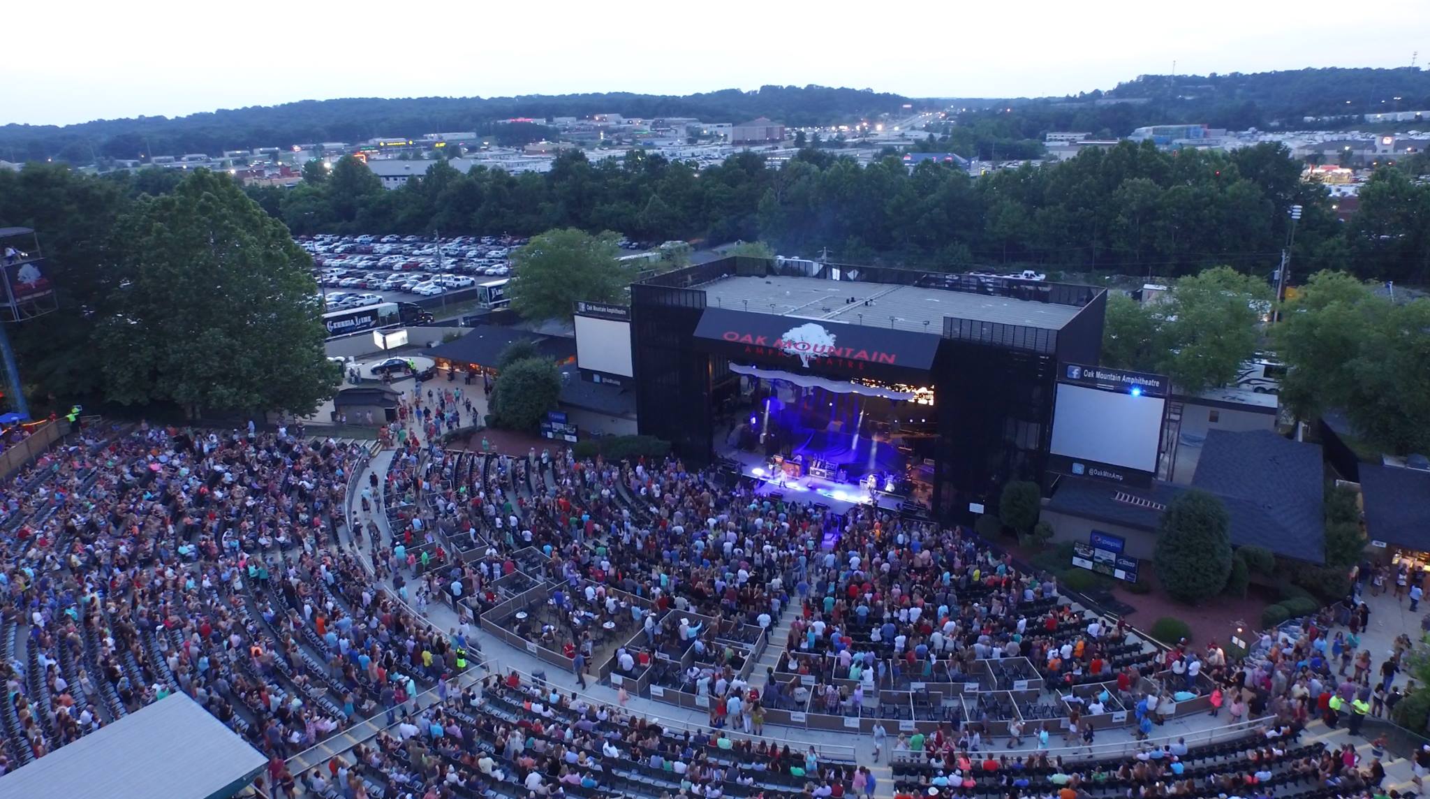 Oak Mountain Amphitheatre — Venues in Alabama Live Nation Special Events