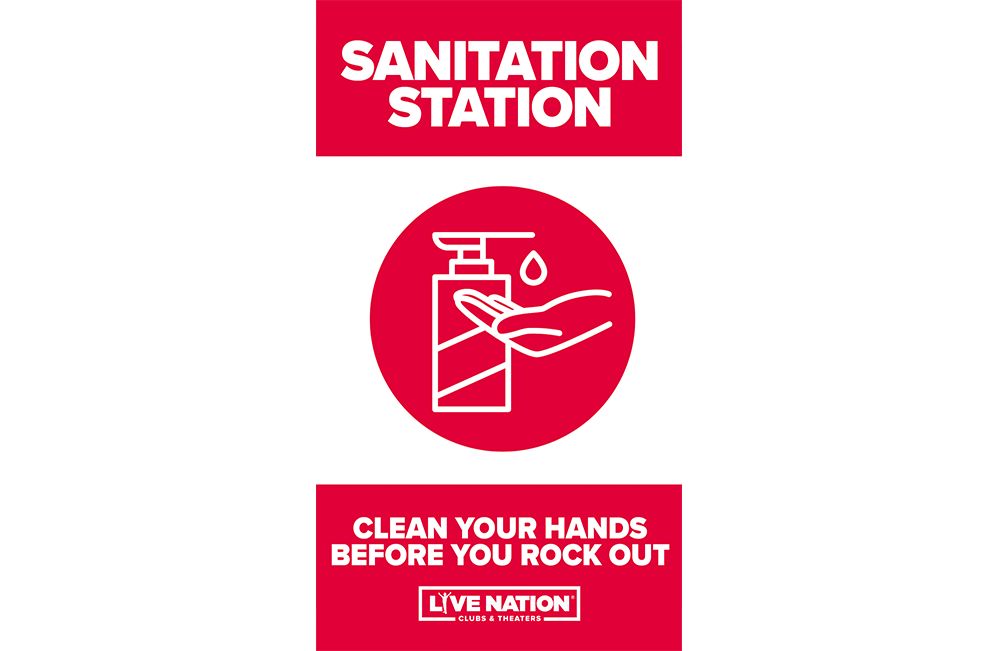 Sanitation Station Signage