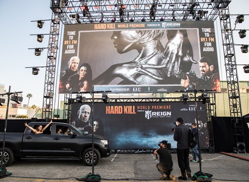 Hollywood Palladium Hosts Drive-In Movie Premiere for Hard Kill