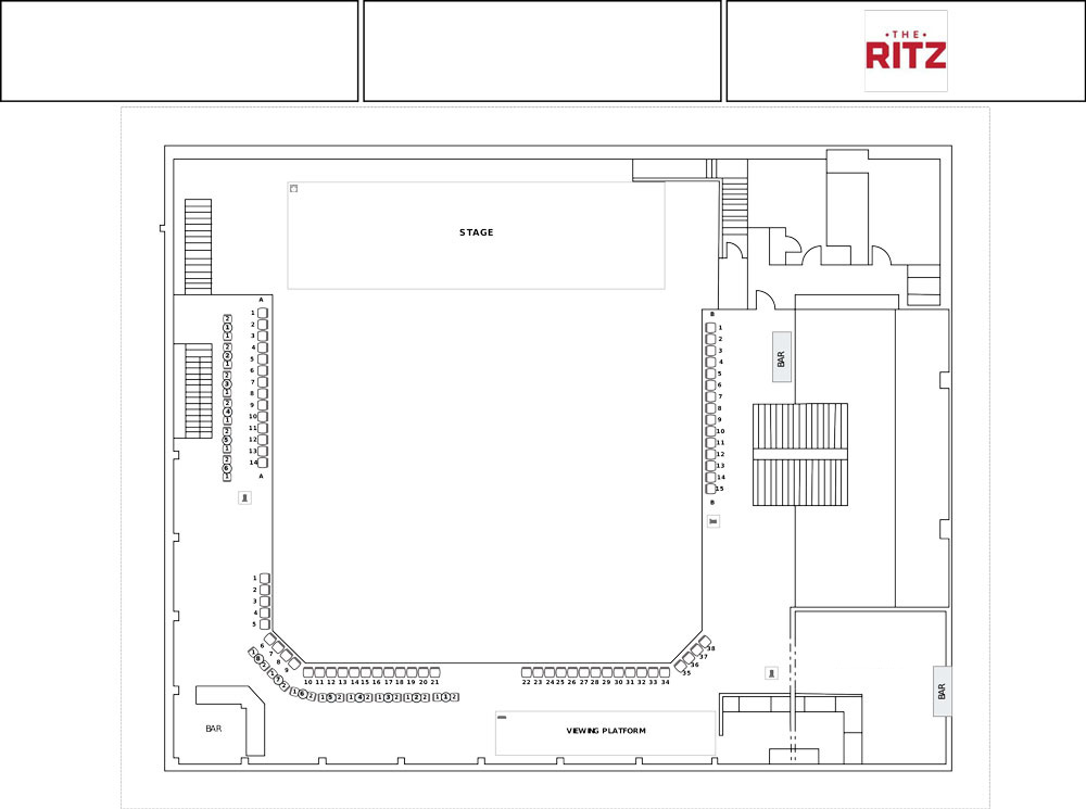The Ritz Seating Chart