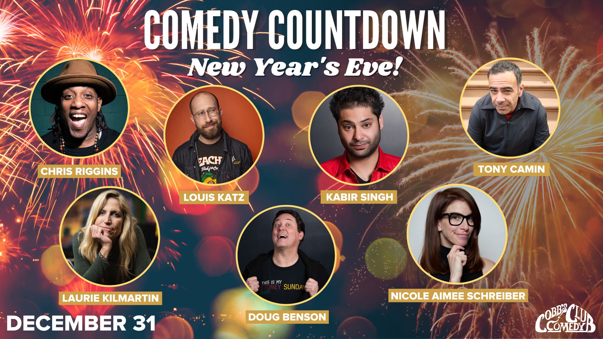 Comedy Countdown - New Year's Eve Countdown Show