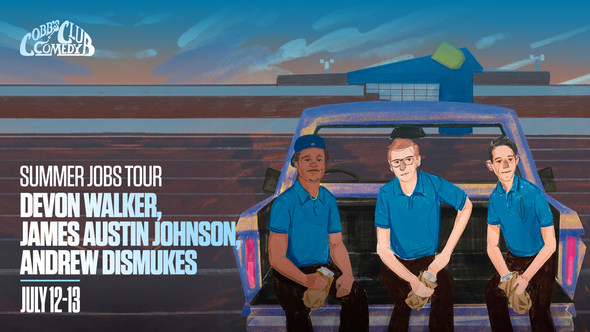 Summer Jobs Tour: Devon Walker, James Austin Johnson, Andrew Dis