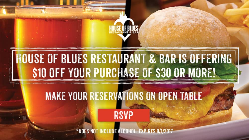House of blues gospel brunch coupons