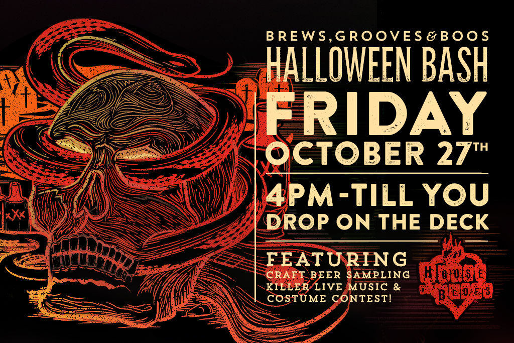 Brews Grooves Boos Halloween Bash House Of Blues Myrtle Beach