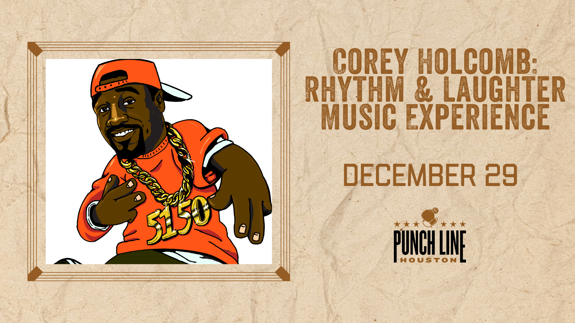 Corey Holcomb: Rhythm & Laughter Music Experience